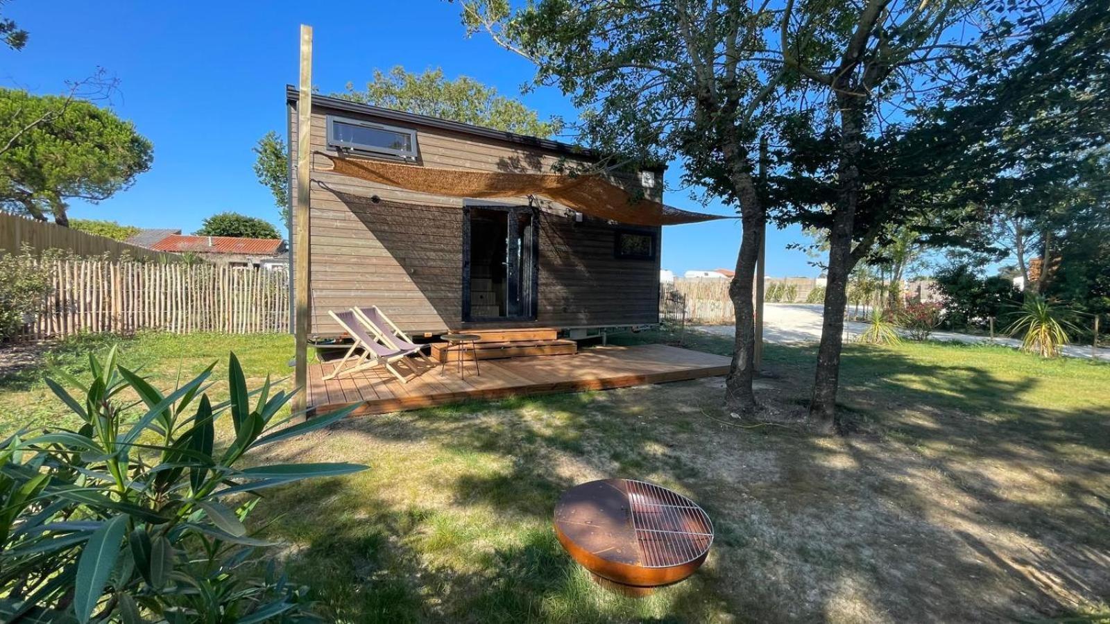 Vila Tiny House Som La Brée-les-Bains Exteriér fotografie
